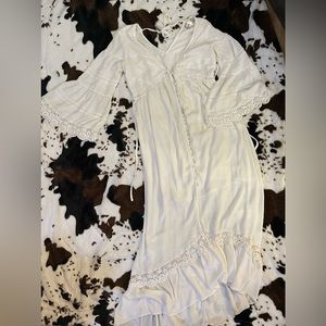 Band of Gypsies button up maxi dress